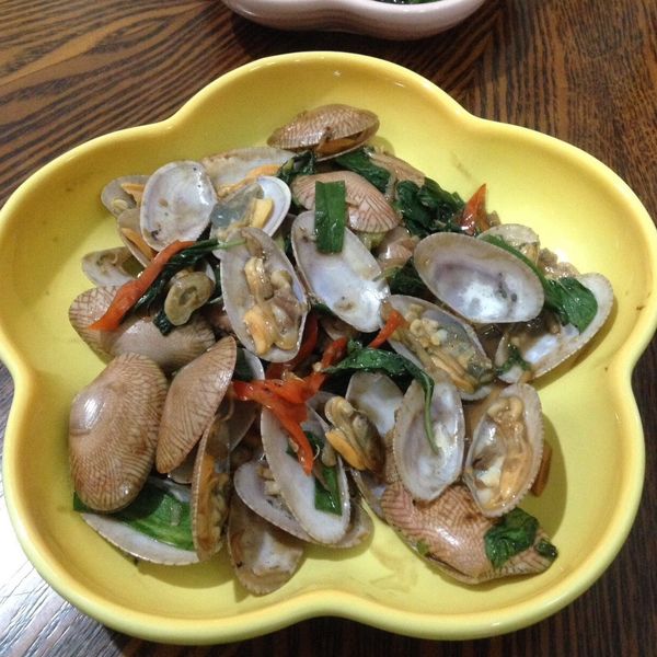 【一鍋隨意煮】熱炒海瓜子 : Aileen Chou一起做