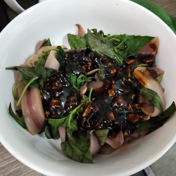 夜市小吃diy-沙茶魷魚燙 : 洪米果一起做