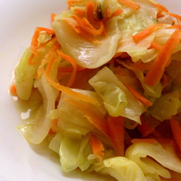 清炒大白菜(奶油白菜)：張夢遊 一起做