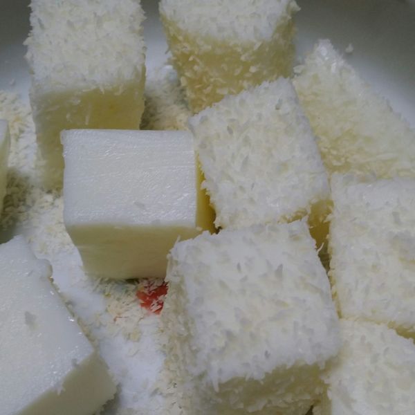 ❄簡易雪花糕❄ : Mini Chiang一起做