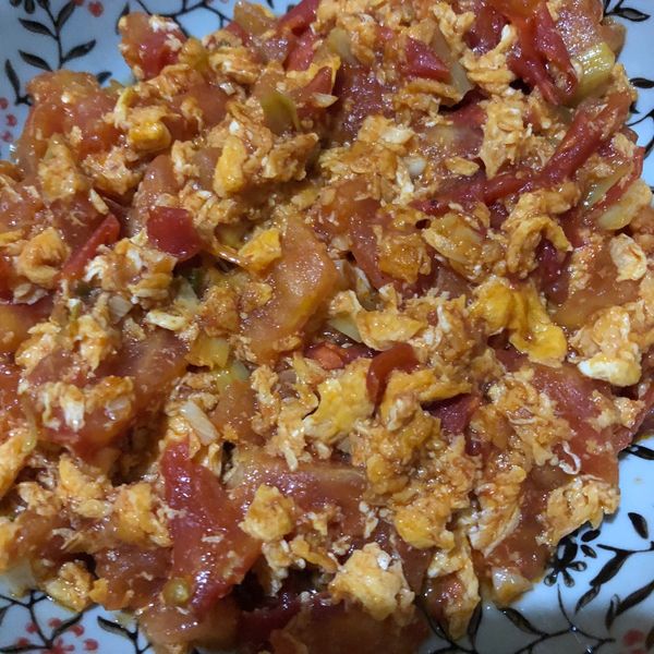 最台蕃茄炒蛋，掌握Q彈滑口一點都不難！：蓁 一起做