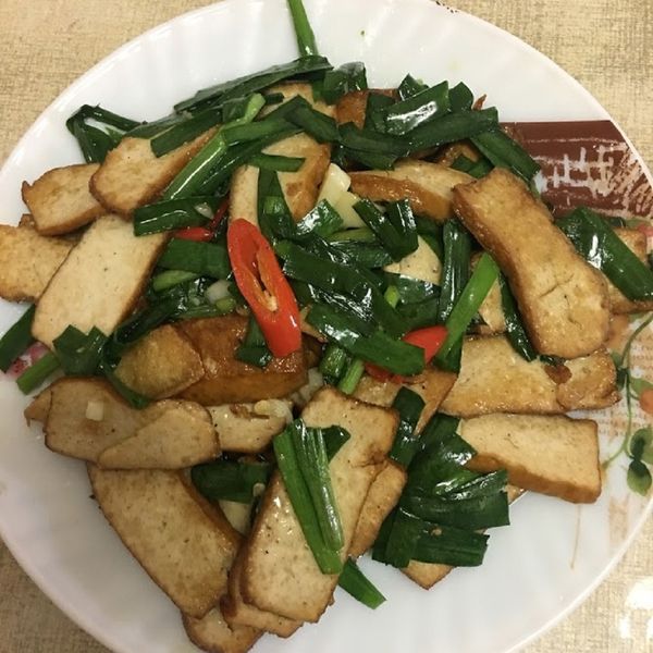 韭菜炒豆干 : 曾淑娟一起做