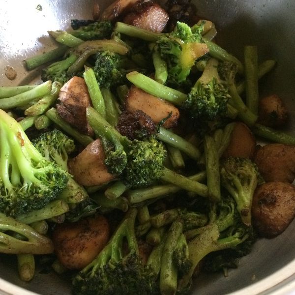 素食料理～酥炸椒鹽腐乳杏鮑菇 : Li一起做