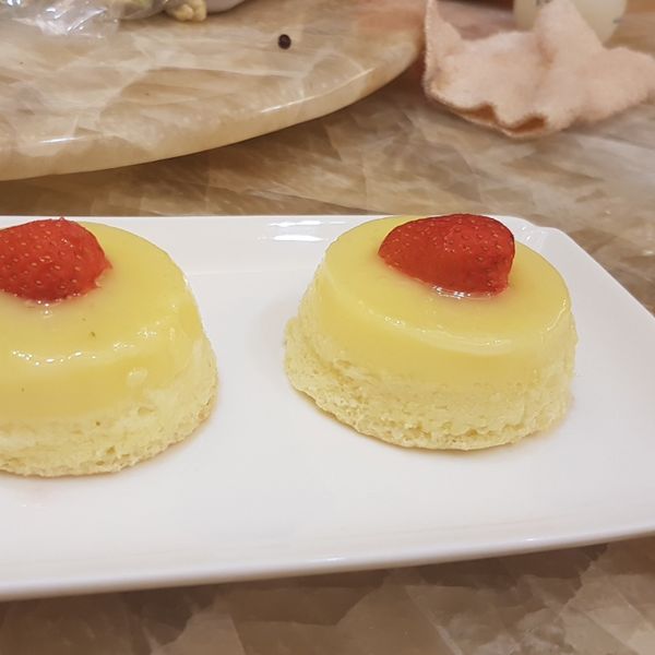檸檬布丁蛋糕：karin wu 一起做