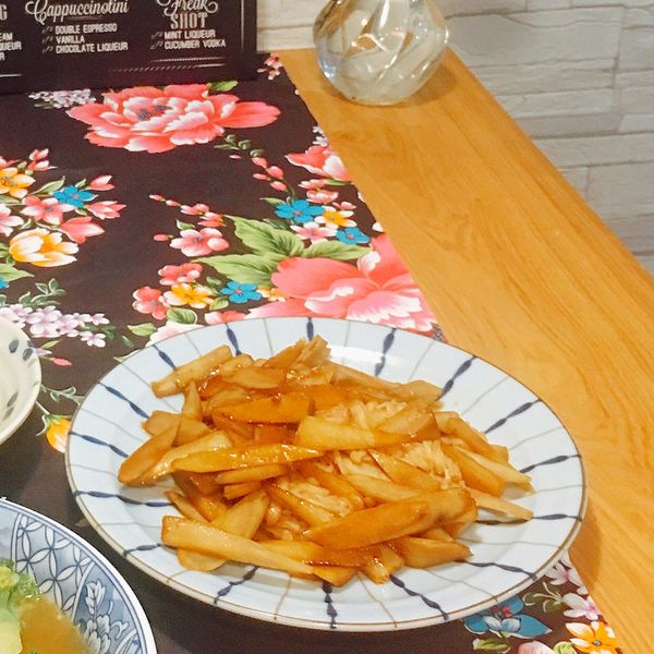 醬燒牛蒡絲 : 鍾珍妮一起做