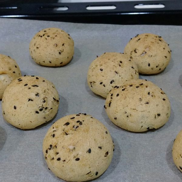 韓國麵包(105T 麵包機)：Erica Wang 一起做