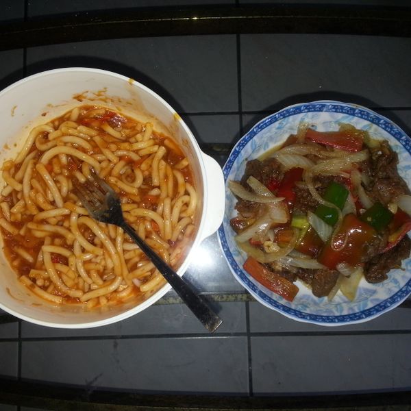 宅男大主廚 ─ 青椒炒牛肉絲 feat. 沙茶：Gwowei Chiou 一起做