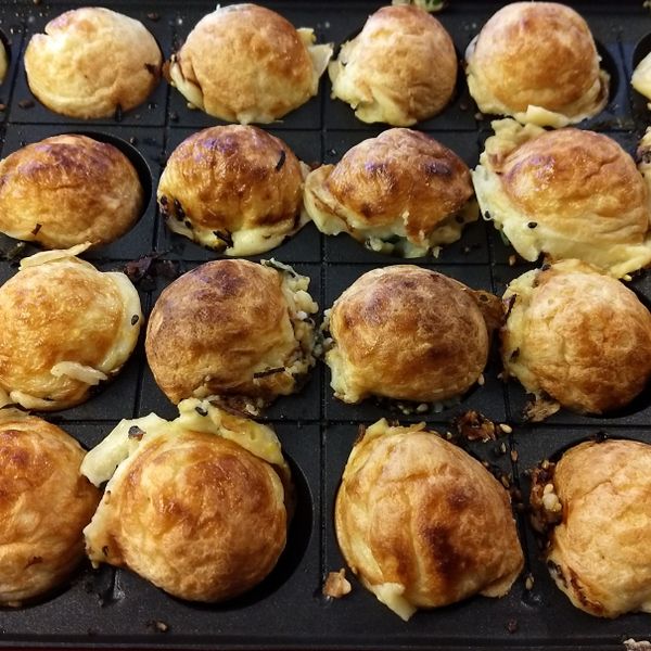 沒有章魚的章魚燒 : Inko Tsai一起做