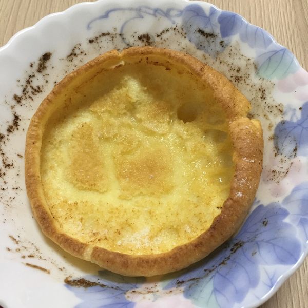 荷蘭烤鬆餅 Dutch Baby : 焦糖布丁一起做