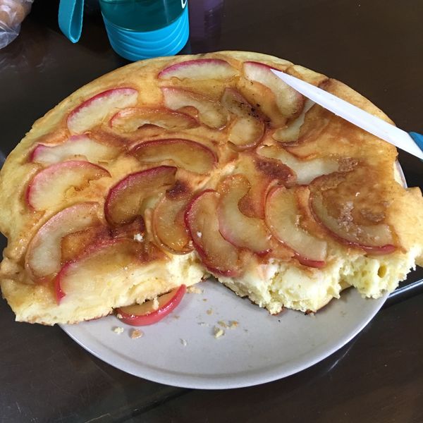 蘋果鬆餅 ~平底鍋+鬆餅粉輕鬆完成~：張郁姍 一起做