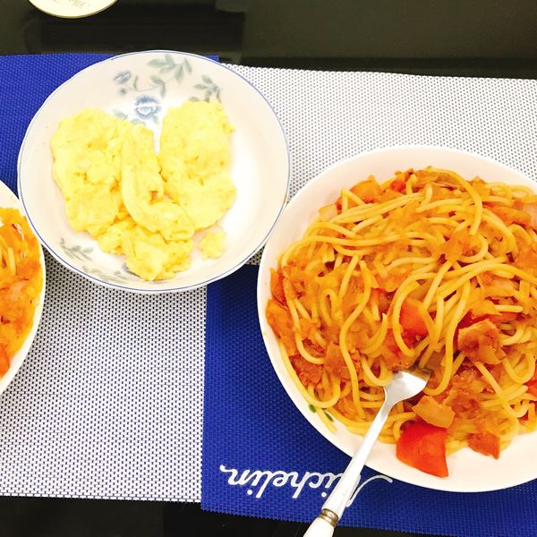 番茄紅醬義大利麵 : Darkinlight一起做