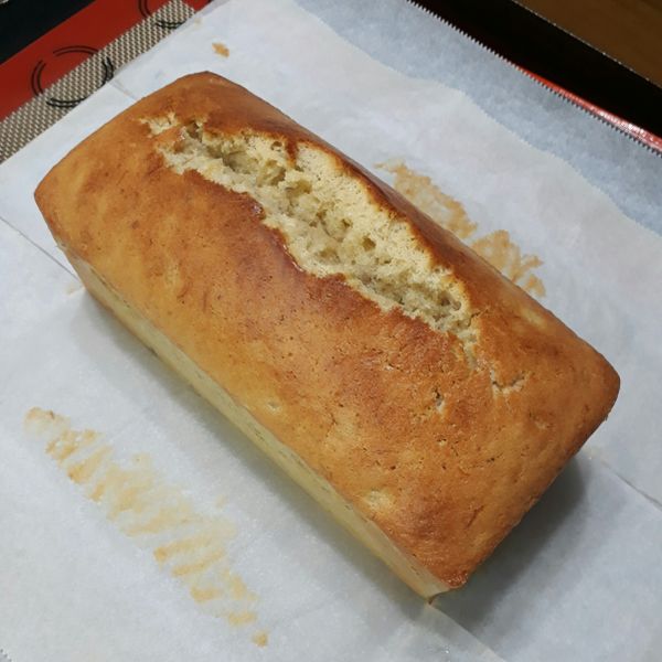 香蕉蛋糕(無泡打粉) : 庫克的手作筆記一起做