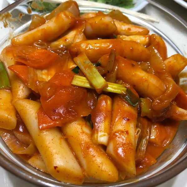 韓國泡菜炒年糕:yuchen 一起做