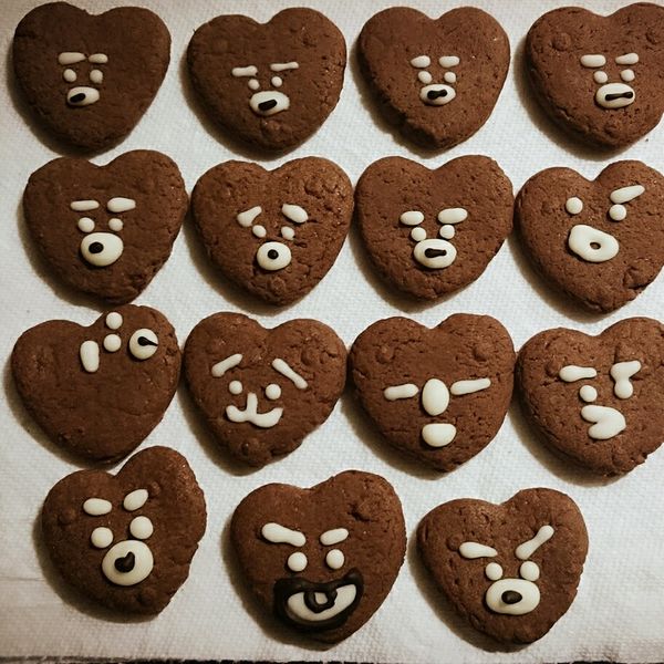 苦甜巧克力豆餅乾 : 韓棋安一起做