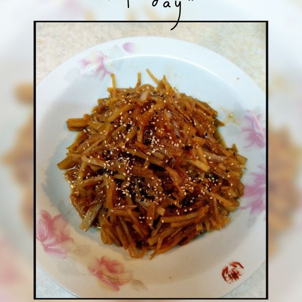 醬燒牛蒡絲 : 彭桂秋一起做