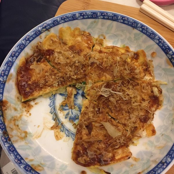 蝦仁高麗菜煎餅 : 蔡榮宗一起做