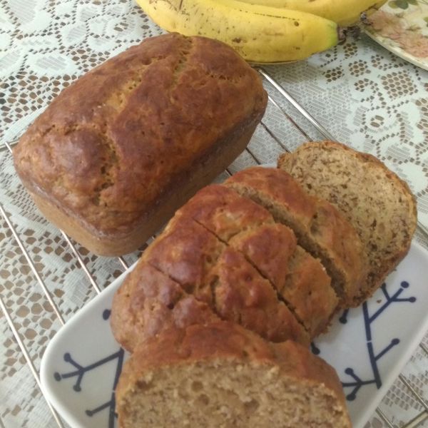 香蕉蛋糕好吃的秘訣：豆媽咪 一起做