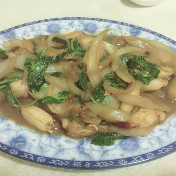 炒蟹腳肉：沈穎 一起做