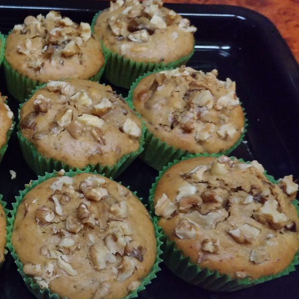 桂圓核桃杯子蛋糕:Lein Lin 一起做