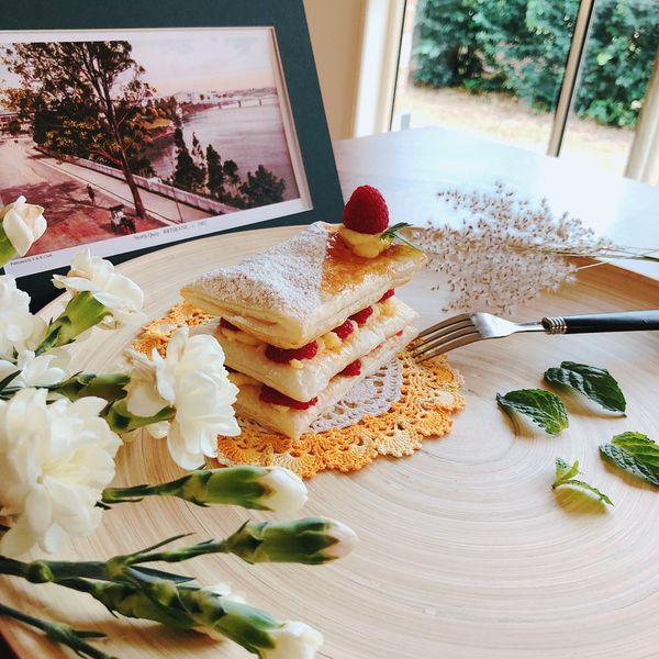 拿破崙千層酥：邱才瑩 一起做