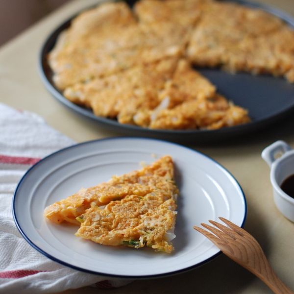 韓式泡菜煎餅:張芝菱 一起做