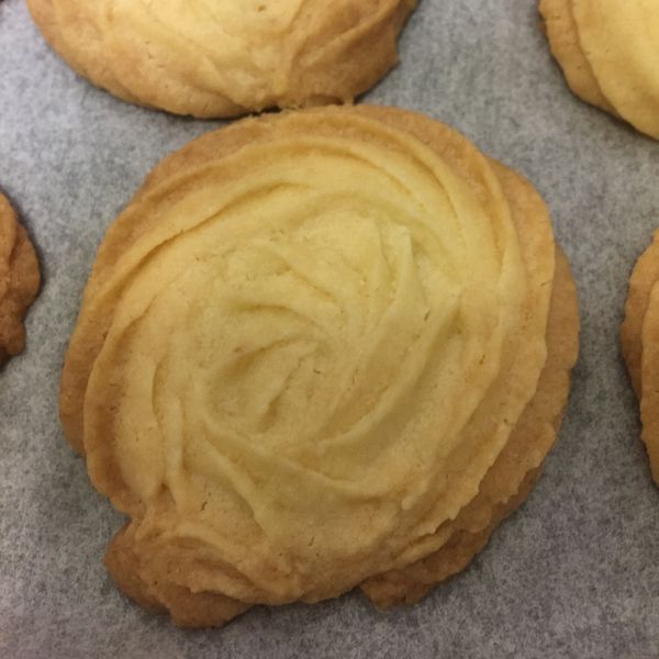 酥鬆的奶油曲奇 : May Lin一起做