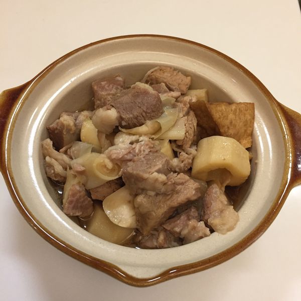 桂竹筍滷肉 : Daphne Tai一起做