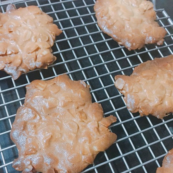 超好吃的杏仁瓦片 (全蛋):Chenny Yang 一起做