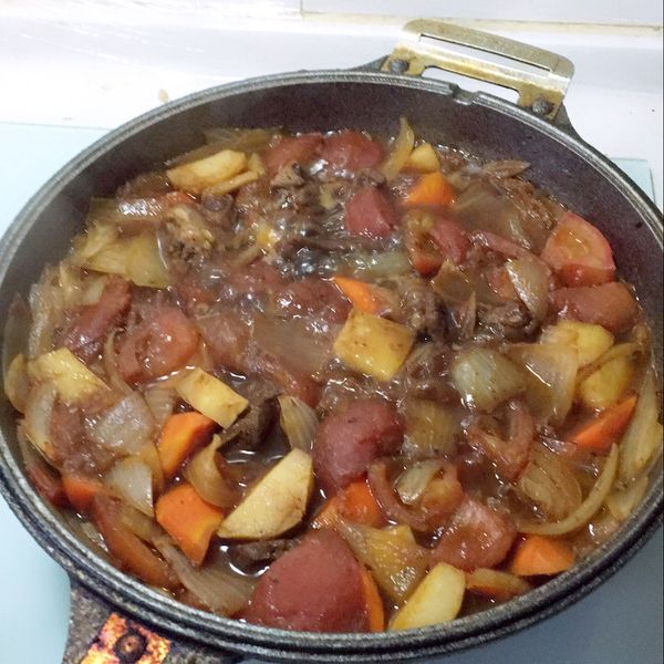 義式蕃茄燉牛肉：吳佩真 一起做