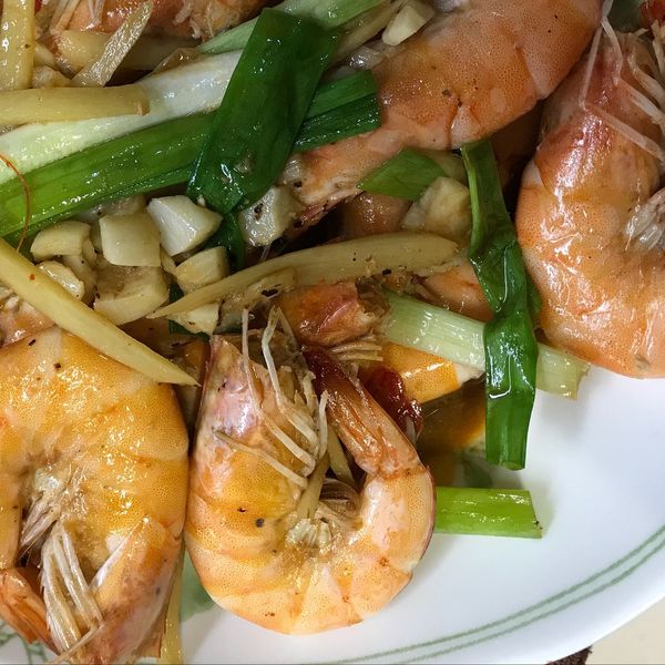 家常炒白蝦：Yeung Yuk Ting 一起做