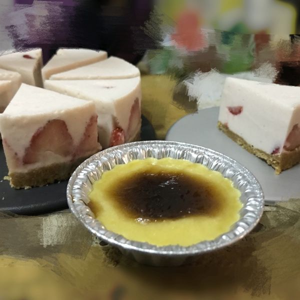 櫻花草莓流心慕斯 新手必做不敗甜點 : Jiaying Wu一起做