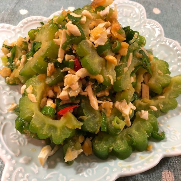 鹹蛋山苦瓜 : milosweet一起做