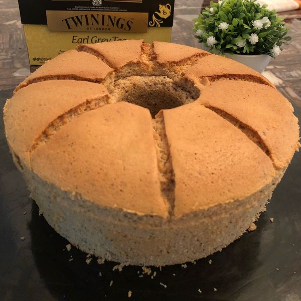 伯爵奶茶戚風蛋糕 : 裔裔一起做