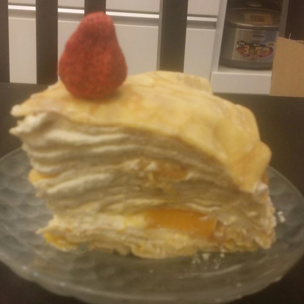 芒果千層蛋糕：胡搞蝦搞 一起做