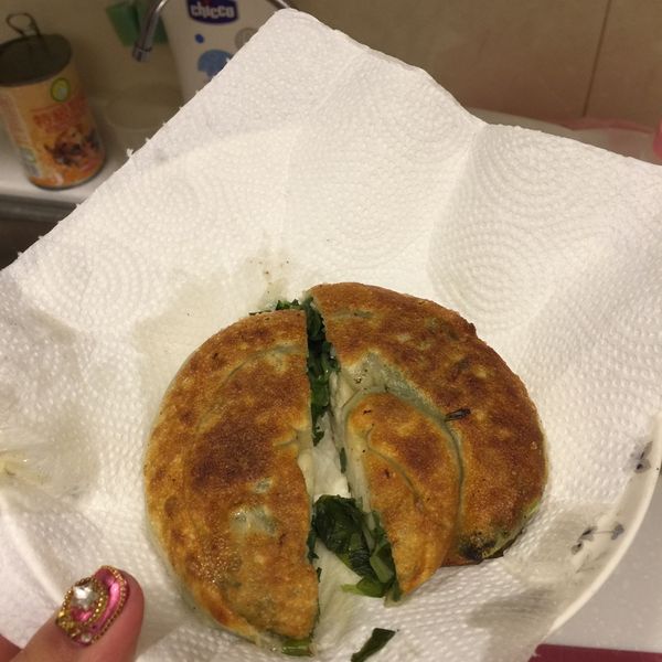 三星蔥多餅：G拿棒✨ 一起做