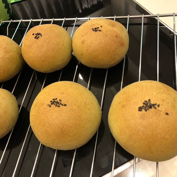 紅豆抹茶軟麵包：33 一起做