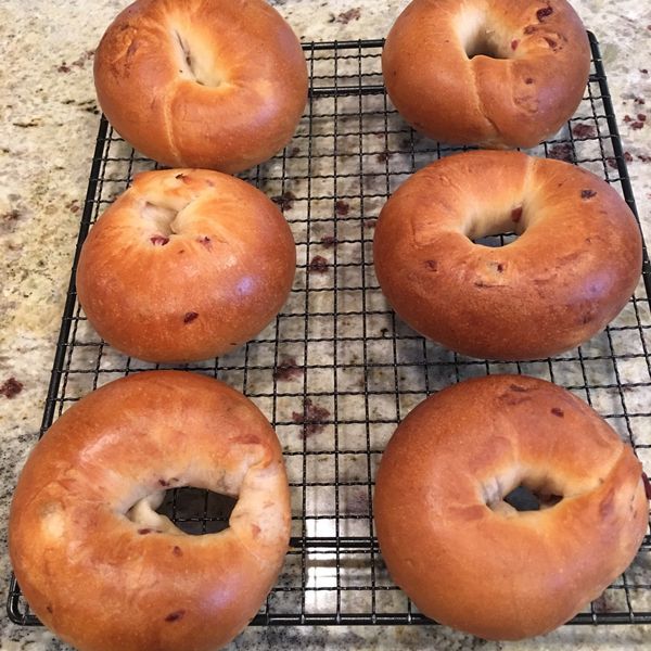 蔓越莓貝果 : 羽蔓的米國廚房一起做