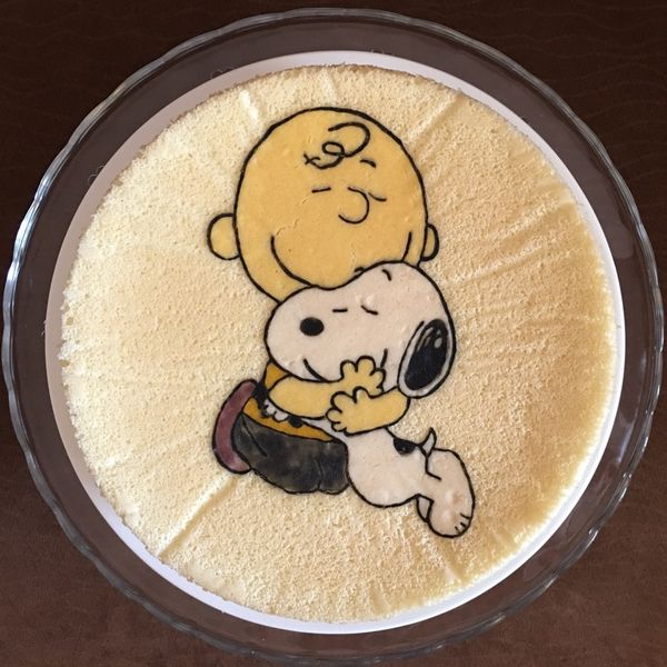 彩繪蛋糕完美繪圖的秘訣~草莓美樂蒂：Eúnice Man 一起做