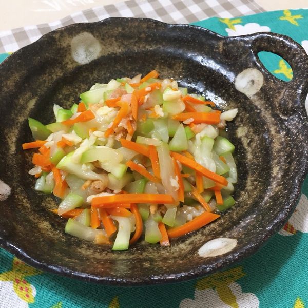 ▊雪莉小廚房。雙色蒲瓜 ▊：綿小花🌺 一起做