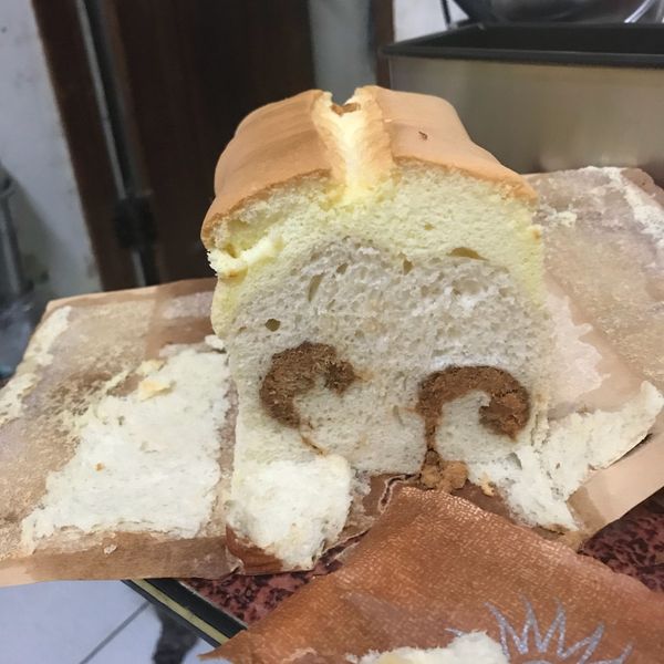 肉鬆蛋糕吐司：Ya Wen Chang 一起做