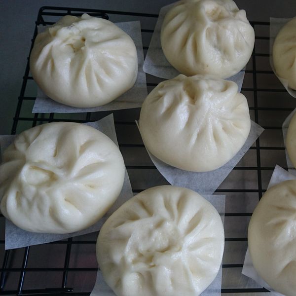 蔥燒肉包 : 小樂寶一起做