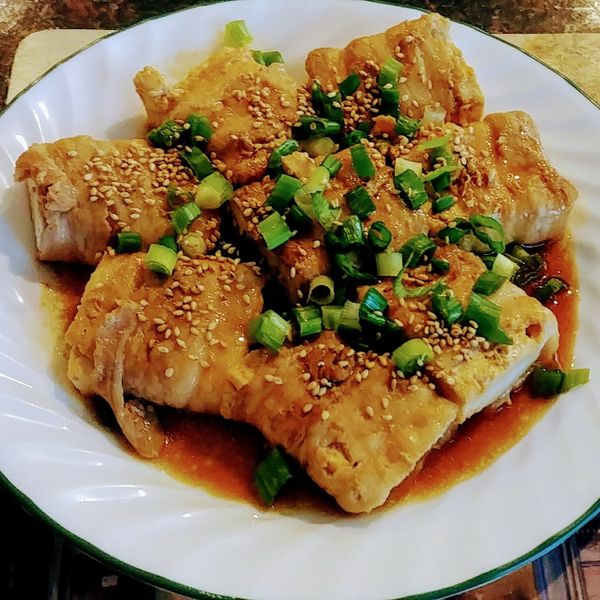 日式照燒豆腐肉捲：Celine 一起做