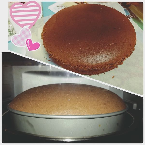 法芙娜可可枕頭蛋糕（燙麵戚風、水浴法）：Miho 一起做