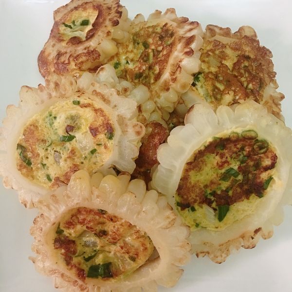 蛋香苦瓜 : 口天恩親一起做