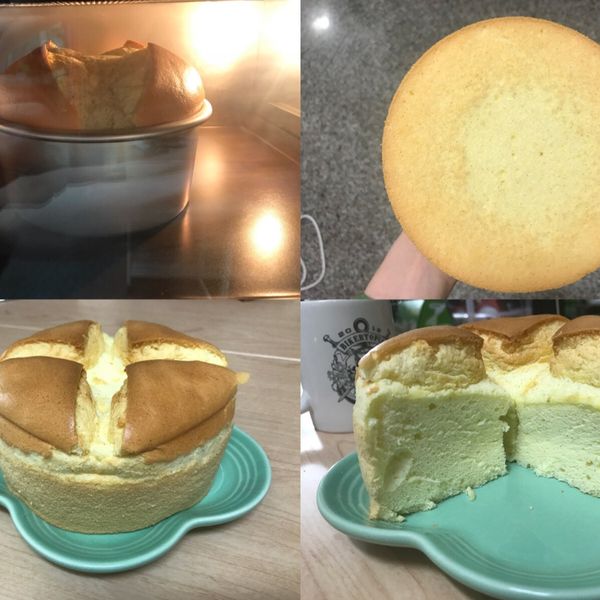 原味、可可、抹茶戚風蛋糕（6吋）：Yu-Chen Chen 一起做