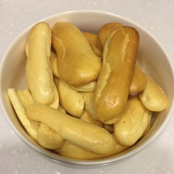 『寶寶食譜』無油手指餅乾(三種材料)：G拿棒✨ 一起做