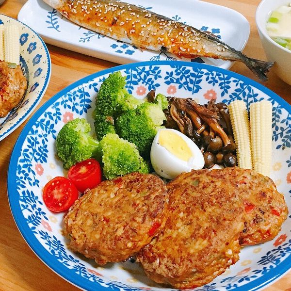 雞肉漢堡排 : Elaine Lin一起做