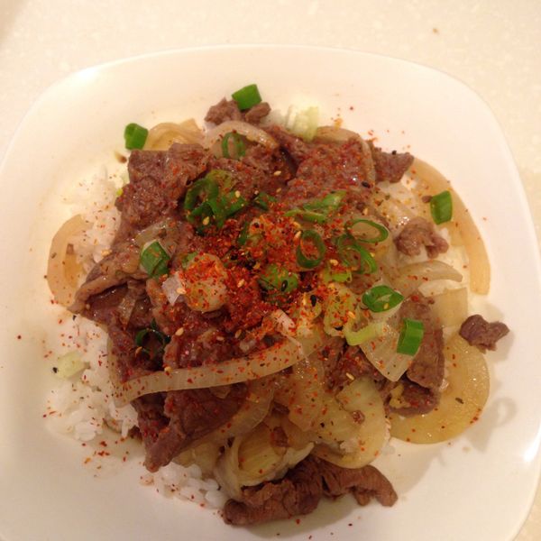 深夜食堂～牛丼：Bonnie Hung 一起做