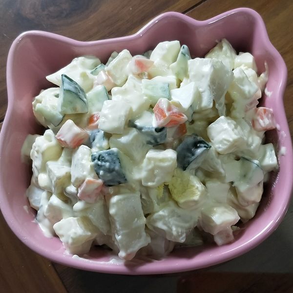 馬鈴薯蛋沙拉 【新手不敗料理】：璇 一起做