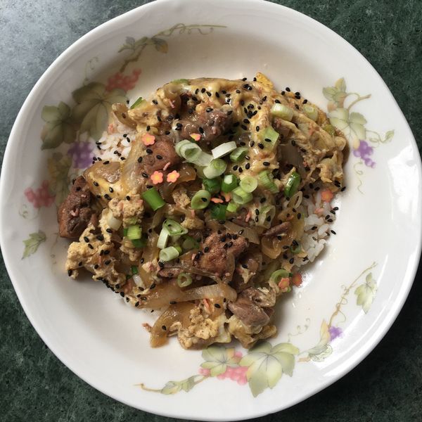 親子丼 超完美比例1:1:8 : 陳珊珊一起做